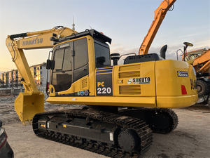 Excavadora de orugas Komatsu 22Ton de segunda mano, nueva llegada, excavadora Komatsu Pc220 usada a la venta - Product Image 4
