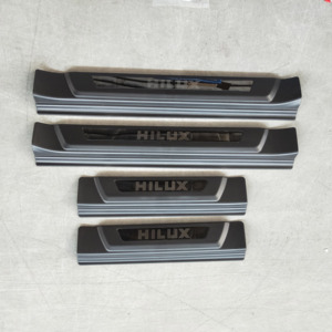 Protector de umbral de puerta para accesorios de coche personalizados, protector de umbral de puerta para Hilux 4x4 Rocco Vigo - Product Image 4