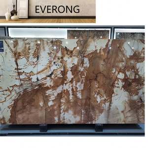 Impresión romana Piedra de lujo Azul <span class=keywords><strong>Brasil</strong></span> Cuarcita Losa Antiguo Exótico <span class=keywords><strong>TV</strong></span> Decoración de pared trasera - Product Image 6