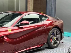 <span class=keywords><strong>Vinilo</strong></span> Adhesivo para <span class=keywords><strong>Coche</strong></span> de Alta Calidad sin Burbujas Metal Líquido Rojo Sangre de Dragón PET - Product Image 2