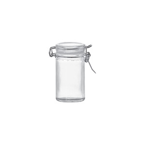 Mini pot en verre hermétique 7 cl avec couvercle - Product Image 1