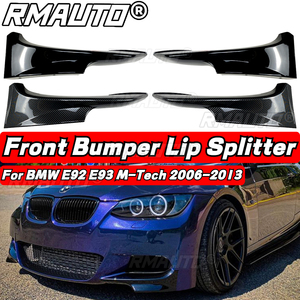 ลิ้นกันชนหน้า E92 E93 สปอยเลอร์กันชนหน้า ชุดแต่งกันชนหน้า สำหรับ BMW E92 E93 M3 M-Tech ปี 2006-2009 2010-2013 - Product Image 1