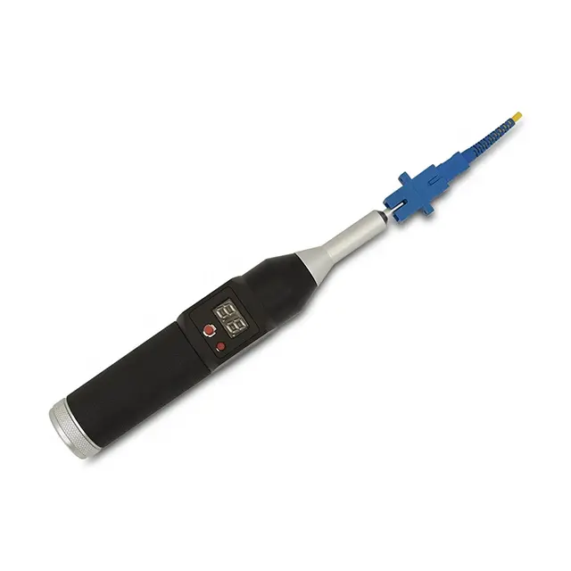 Fiber optik uç yüz temizleyici Fiber optik elektrik temizleme kalem CLE-ELE-M için 1.25/2.5mm LC/MU/FC/ST/SC konektörü