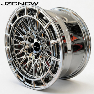 JZCNCW 1 pièce, roues de 17 à 24 pouces, 5x112 mm, 5x120 mm, 5x114,3 mm, roues forgées chromées pour A4 A6 E53 E70 F15 G05 W220 W221 W222 - Product Image 4
