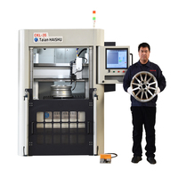 Machine CNC verticale haute précision à broche unique pour réparation et remise à neuf de jantes en alliage CKL-35