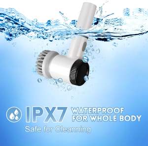 Cepillo de Limpieza Giratorio Automático, Cepillo Eléctrico Inalámbrico para Fregar, Cepillo Giratorio Eléctrico para Cocina, Cepillo de Limpieza Eléctrico - Product Image 4