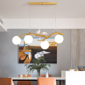 Lámpara Colgante Creativa de Estilo Nórdico con Forma de Pájaro, Lámpara de Araña Moderna Decorativa para Comedor, Sala de Estar y Dormitorio - Product Image 4