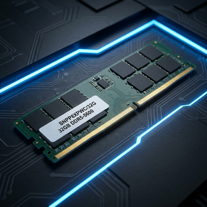 SNPP8XPWC Memoria RAM DDR5 Original de 32 GB y 5600 MHz, Actualización de Memoria 32 2Rx8 DDR5 RDIMM 5600 MT/s (No Compatible con DIMMs de 4800 MHz) SNPP8XPWC O - Product Image 2