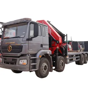 SHACMAN 8 x4 gru camion SANY-Palfinger 30 Ton SPK6150 gru a braccio articolato gru idraulica per camion