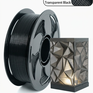 Filament d'imprimante 3D PLA haute résistance 1 kg, mat transparent, facile à décoller, 100 % biodégradable, écologique, PVA PCL PA PP PPS PEK - Product Image 5