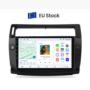 Junsun Android Wireless CarPlay Auto Radio For Citroen C4 C-Quatre C-Triomphe 2004-2009 Car Multimedia <b>GPS</b> <b>Navigation</b> Auto Radio - Product Image 1