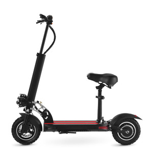 Electric <b>Scooter</b> 800W Dual Suspension Seat Adjustable Adult Two-Wheel Electric Skateboard with App Smart Function Unisex - Product Image 1