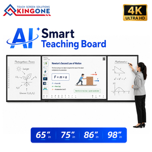 <span class=keywords><strong>Pizarra</strong></span> Interactiva KINGONE de 65 Pulgadas con Código QR para Compartir Contenido, para el Aprendizaje Digital <span class=keywords><strong>en</strong></span> el Aula - Product Image 1