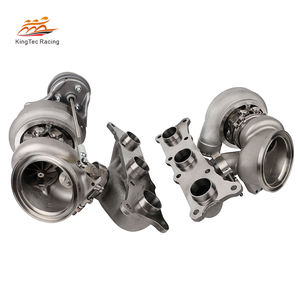 BMW E90 için kütük ikiz Turbo N54 Bolt on yarış Turbo takma E91 335i r32 everest F01 N54B30 motor Tuning parçaları - Product Image 3