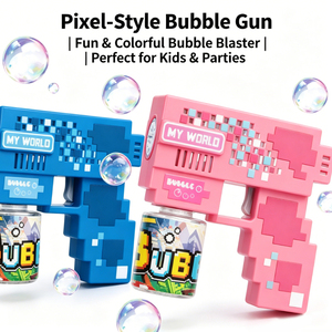 Pistola de Burbujas de Plástico con Diseño de Mi Mundo, Pistola de Burbujas Eléctrica Automática con Solución para Burbujas, Juguete para Niños Unisex - Product Image 3