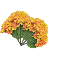 Hydrangea artificielle faite à la main, fleur à tige unique de haute qualité pour la décoration, mariage, maison, fête, jardin, bureau, magasin