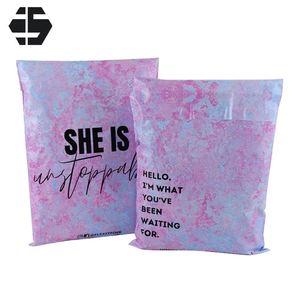 Bolsa de Embalaje de Plástico Verde Resistente a Desgarros para Envíos, Diseño de Moda, Logotipo Personalizado, Sellado, Bolsa de Correo Exprés - Product Image 3