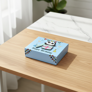Boîte à musique personnalisée en bois motif panda, boîte musicale surprise <span class=keywords><strong>joyeux</strong></span> <span class=keywords><strong>anniversaire</strong></span>, motif animal mignon, vente en gros, cadeau pour enfants - Product Image 5