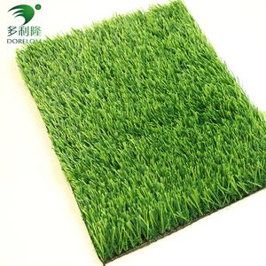 Protection UV haute densité 30-50mm 50mm 25mm 40mm 6 mm approuvé par la <span class=keywords><strong>fifa</strong></span> rouleau vert de remplissage tapis vert résidentiel gazon artificiel - Product Image 3