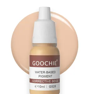 Goochie-pigmento de maquillaje permanente, crema de micropigmento de color de piel, pigmento de camuflaje