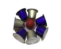 Machine de scellage de gobelets à café Saneu en aluminium pour capsules vides avec couvercle en aluminium, diamètre 37 mm, impression de logo