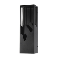 Lampe murale extérieure LED en aluminium et acier inoxydable pour paysage de montagne, étanche, moderne, pour villa, jardin, façade extérieure