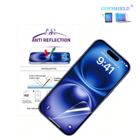 Film de protection d'écran 3D anti-reflet, anti-rayures, anti-éblouissement, en hydrogel EPU, 120*180mm, auto-adhésif, HD, 0,25mm, 96,8% de transparence