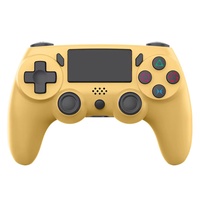 Manette de jeu sans fil BT double vibration personnalisée neuve d'usine pour PS4