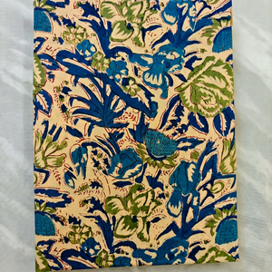 Wholesale Indian Handmade Soft Cotton Fabric Jaipur Sanganeri Hand Block Printed For <b>Dresses</b> Curtains Covers Home Decor - Product Image 1