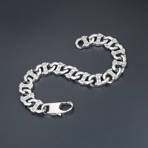 Pulsera de acero de titanio, joyería unisex de Hip Hop, regalo CE064 - Product Image 3