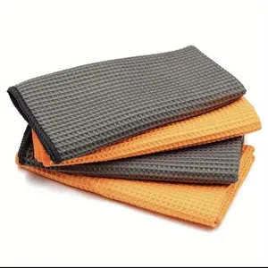 Microfiber Disposable Polyester Brocade Jacquard Woven Waffle Knit Fbaric Terry Cloth Rolls