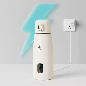 Portable 350ml en acier inoxydable lait maternel multi-fonction chauffe-biberon Rechargeable fonction intelligente pour l'extérieur - Product Image 4