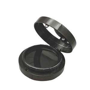 Nuevo Estilo, Nueva Creatividad, Tarro de Crema Solar Personalizado Negro, Ecológico, de ABS con Cojín de Aire, Tarro de Crema de Plástico con Espejo, Cosmético - Product Image 1