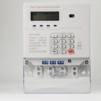 Meteran Energi Listrik Prabayar Pintar Satu Fasa STS 2026 Dengan Keypad dan Rs485