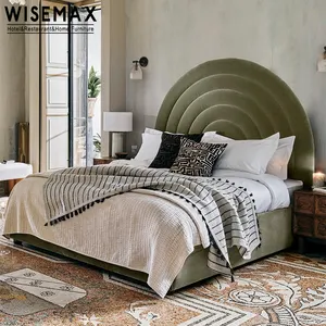 WISEMAX MÖBEL Einfaches Design King Size Weiches Bett High-End-Hotelzimmer möbel Polster Queen-Size-Bett Luxus für Schlafzimmer