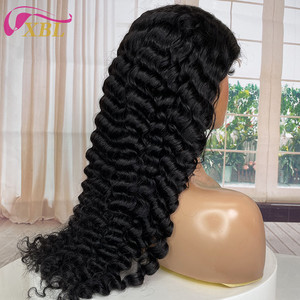 Parrucca 13x6 HD Lace Front con capelli umani vergini grezzi, onda profonda, non trattati, brasiliani, all'ingrosso - Product Image 1