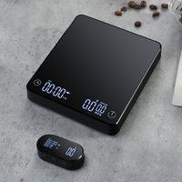 Balance à café numérique rechargeable Tenrey avec minuteur, type C, pour café filtre, balance électronique pour café expresso