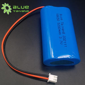 بطاريات ليثيوم قابلة للشحن fst 18650 3.7v 5200mah, أزرق ، Taiyang ، بطارية ليثيوم قابلة لإعادة الشحن fst - Product Image 2