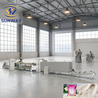 Línea de Producción Automática de Arena para Gatos a Base de Almidón de Maíz, Maquinaria para Fabricar Arena para Gatos de Tofu