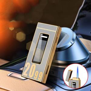 रचनात्मक सौर चार्ज प्रत्यक्ष चार्ज लाइटर सिगार सुई पोर्टेबल सिगार सिगरेट लाइटर शास्त्रीय पुराने फैशन कस्टम लोगो - Product Image 2