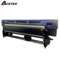 Imprimante jet d'encre éco-solvant 3,2 m à 2 têtes I3200 pour impression rouleau-à-roule affiches, films souples, bannières - Haute résolution