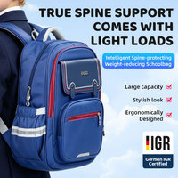 Sacs à dos orthopédiques légers et imperméables pour enfants, sacs d'école primaire, protection ergonomique de la colonne vertébrale, rentrée scolaire