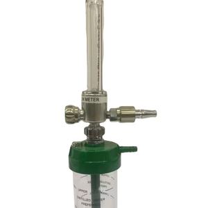 Meteran aliran oksigen penggunaan medis Adaptor standar Inggris dipasang di dinding untuk perawatan sistem pernapasan - Product Image 1