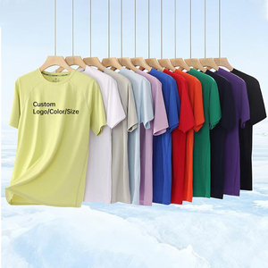 Men Ice Cooling Fit Running T Shirts Quick Dry Short Sleeve Athletic Gym Shirts Breathable Workout Sports <b>Tshirts</b> - Product Image 6