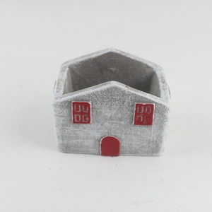 Macetas <span class=keywords><strong>de</strong></span> Cemento para Plantas, Diseño <span class=keywords><strong>de</strong></span> Fábrica, Color Gris, Macetas <span class=keywords><strong>de</strong></span> Hormigón Atemporales para Semillas, Flores, Jardín, Patio y Suelo - Product Image 5