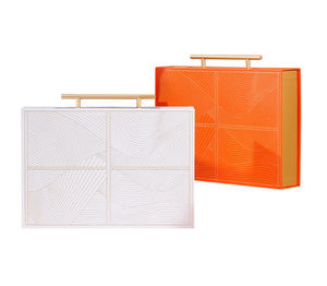 Cajas de Panadería Rectangulares con Diseño Moderno de Ondas, para Regalos Corporativos de Alta Gama, Recubiertas de Kraft Corrugado, con Detalles en Color - Product Image 3