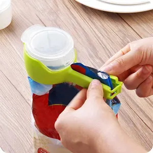 Hoge Kwaliteit Keuken Helper Kleurrijke Plastic Pp Afdichting Clips Voedsel Opslag Snack Seal Giet Zak Clip