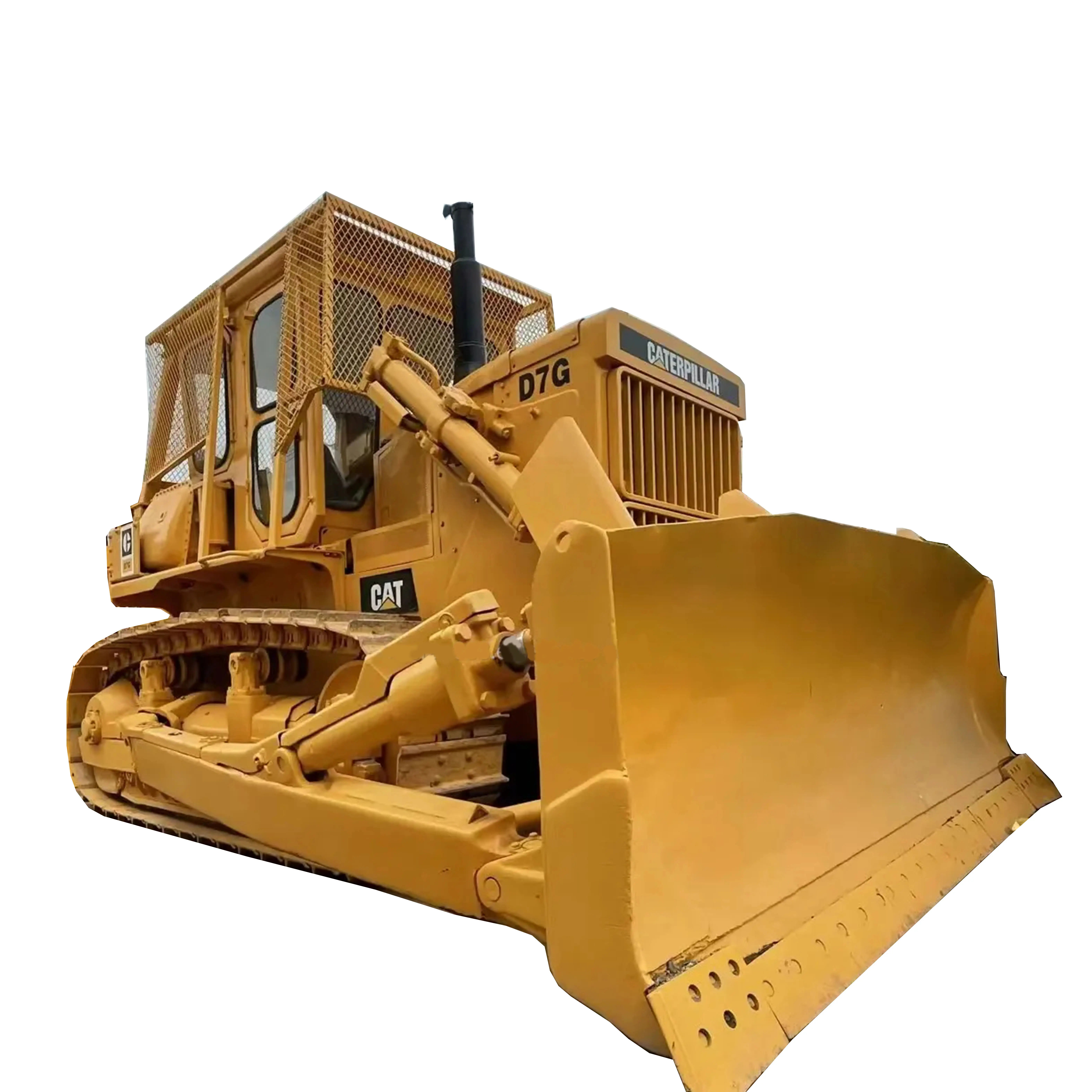 Hoge Prestaties Gebruikte Multifunctionele Goede Staat Machines Rups Bulldozers Gebruikt Cat D 6H D 7G Bulldozer Te Koop