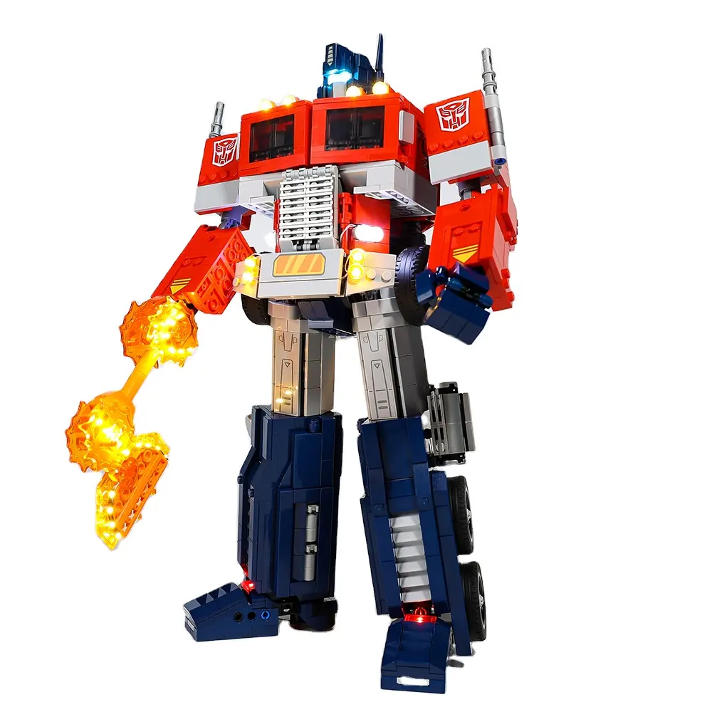 LED Light Kit For Optimus of Prime 10302 Building Blocks Children Education Toys Set (Not Included Blocks)