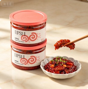 Venta al por mayor de pulpo pequeño congelado y salado Nakji Jeot, guarnición coreana de marisco fermentado y sazonado, 150g OEM - Product Image 6